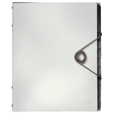 TECZKA SEGREGUJĄCA A4 LEITZ SOLID 45701001 BIAŁY PP 12 PRZEKŁADEK