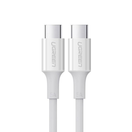 Kabel UGREEN USB-C-USB-C 1m (biały)