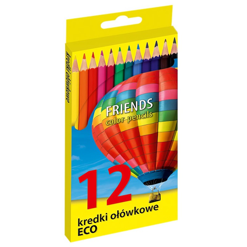 Kredki sześciokątne