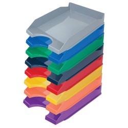 SZUFLADA A4 OFFICE PRODUCTS ŻÓŁTA POLISTYREN/PP