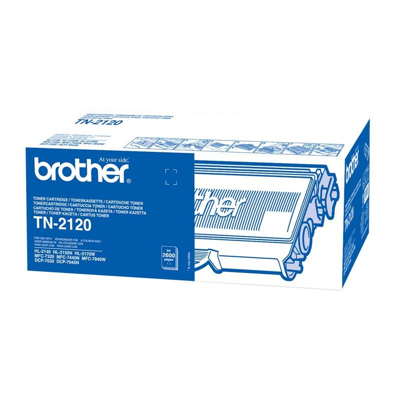 TONER ORYGINALNY BROTHER TN2120 CZARNY 2600 STRON