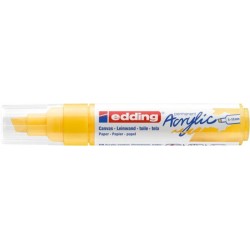 MARKER AKRYLOWY EDDING 5000 MATOWA ŻÓŁĆ 5-10 MM