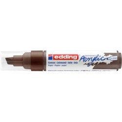 MARKER AKRYLOWY EDDING 5000 MATOWY CZEKOLADOWY BRĄZ 5-10 MM