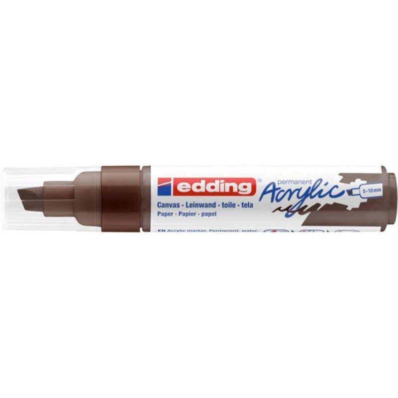 MARKER AKRYLOWY EDDING 5000 MATOWY CZEKOLADOWY BRĄZ 5-10 MM