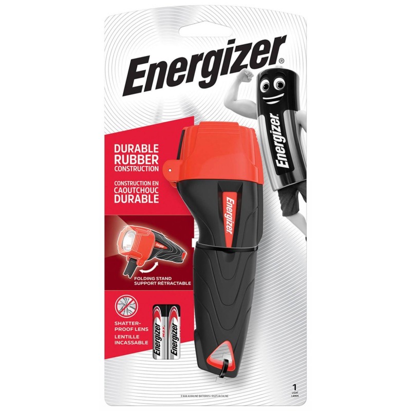LATARKA ENERGIZER IMPACT LED CZARNA + 2SZT. BATERII AAA