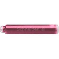 NABOJE DO PIÓR SCHNEIDER PUDROWY RÓŻ 6SZT