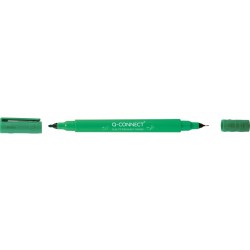 MARKER CD/DVD DWUSTRONNY Q-CONNECT ZIELONY 0.4-1MM