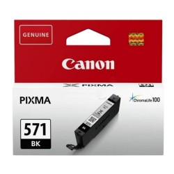 TUSZ ORYGINALNY CANON CLI571BK 0385C001 CZARNY 7 ML