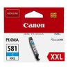 TUSZ ORYGINALNY CANON CLI581C XXL 1995C001 CYAN 830 STRON