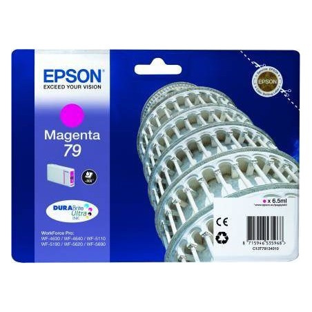 TUSZ ORYGINALNY EPSON T7913/79 C13T79134010 MAGENTA 6,5 ML