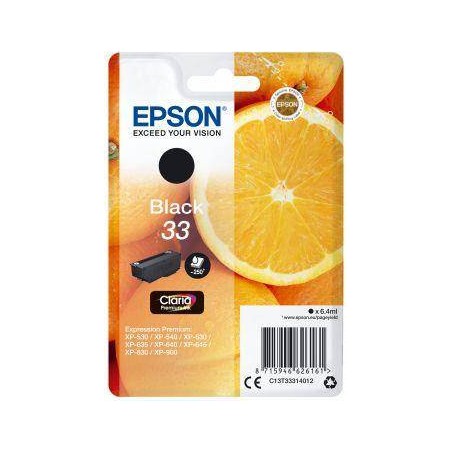 TUSZ ORYGINALNY EPSON T3331 C13T33314012 CZARNY 6,4 ML