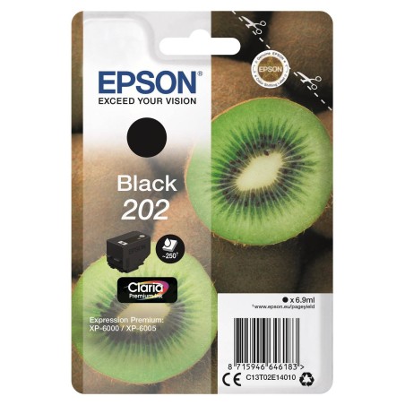 TUSZ ORYGINALNY EPSON T02E1 C13T02E14010 CZARNY 250 STRON