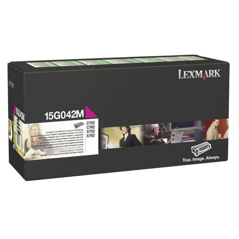 C752/X762 TONERMA15K ZWROT. LEXMARK 15G042M