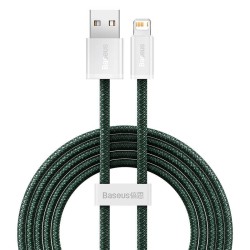 Kabel USB do Lightning Baseus Dynamic 2, 2.4A, 2m (zielony)