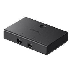 Przełącznik KVM UGREEN 30345 2x1 USB 2.0 (czarny)