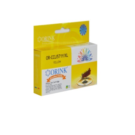 TUSZ ZAMIENNY ORINK CLI571X 0334C001 ŻÓŁTY 10,8ML