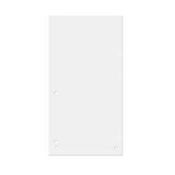 PRZEKŁADKI 1/3 A4 DONAU BIAŁE KARTON 190G/M² 100SZT