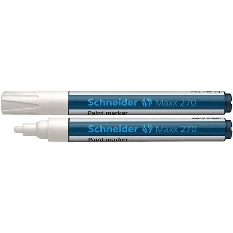 MARKER OLEJOWY SCHNEIDER MAXX 270 BIAŁY OKRĄGŁA 1-3MM