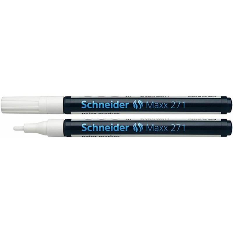 MARKER OLEJOWY SCHNEIDER MAXX 271 BIAŁY OKRĄGŁA 1-2MM