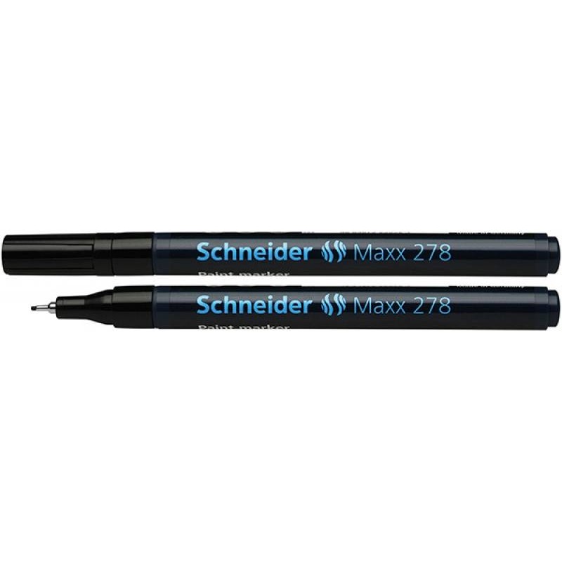 MARKER OLEJOWY SCHNEIDER MAXX 278 CZARNY 0.8MM