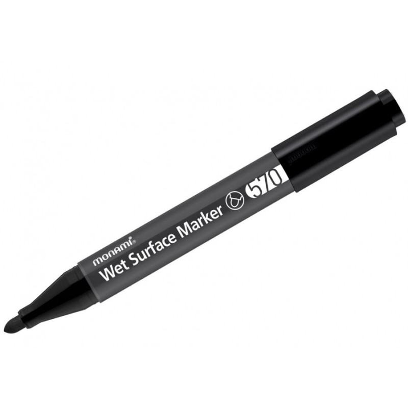 MARKER PERMANENTNY MONAMI WET SURFACE B 570/1B 160-2531 CZARNY