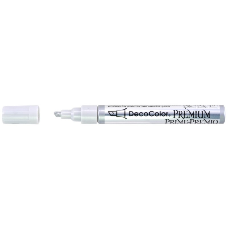 MARKER OLEJOWY UCHIDA 350-S DECOCOLOR PREMIUM SREBRNY ŚCIĘTA