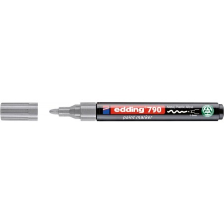 MARKER OLEJOWY EDDING 790 SREBRNY 2-3MM