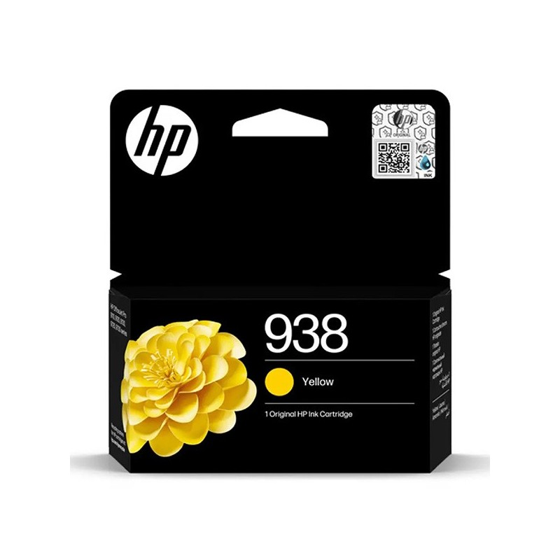 HP oryginalny ink / tusz 4S6X7PE, HP 938, yellow, 800s