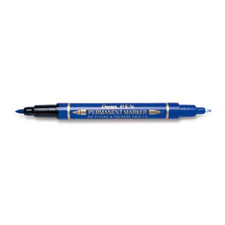 FOLIOPIS DWUSTRONNY PENTEL N75W-C NIEBIESKI 0.3/0.6