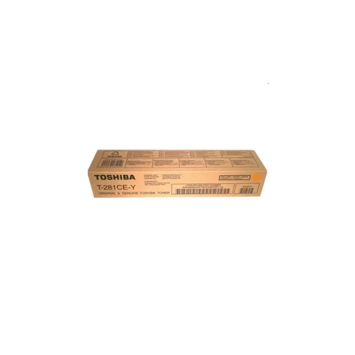 TONER ORYGINALNY TOSHIBA T281CEY 6AK00000107 YELLOW 10000 STRON