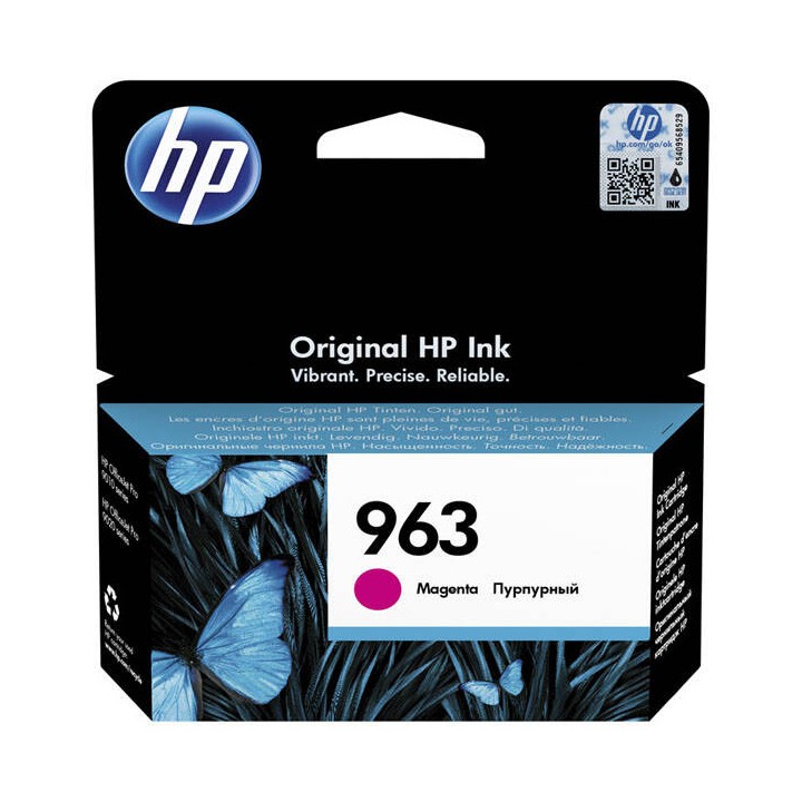 TUSZ ORYGINALNY HP963 3JA24AE MAGENTA 700 STRON
