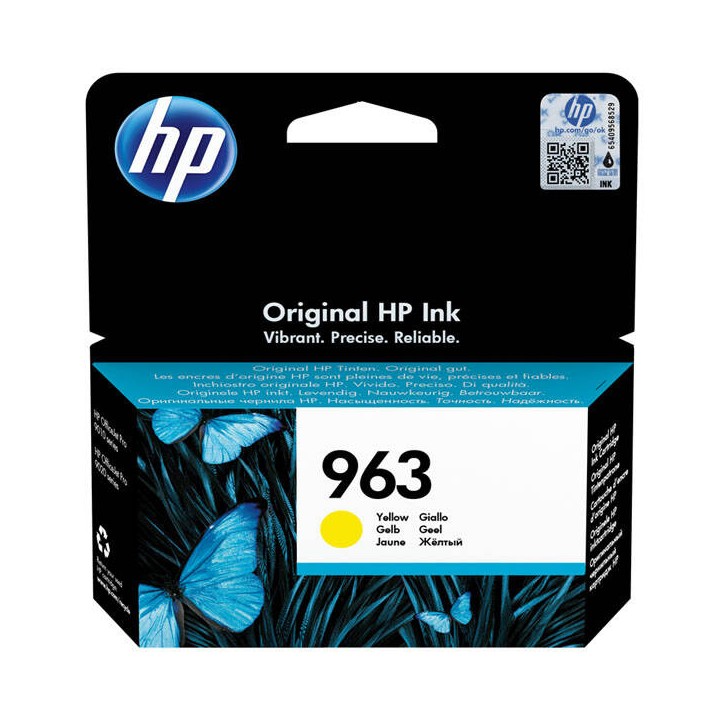 TUSZ ORYGINALNY HP963 3JA25AE YELLOW 700 STRON