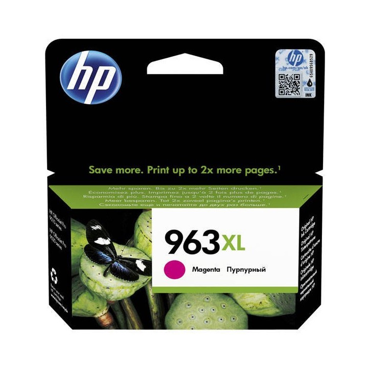 TUSZ ORYGINALNY HP963XL 3JA28AE MAGENTA 1600 STRON