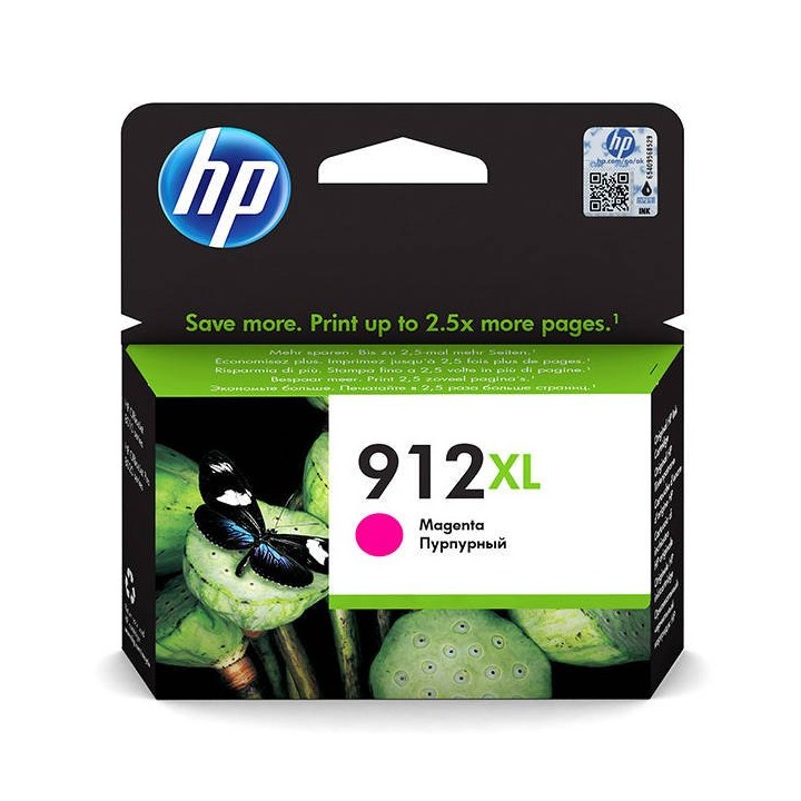 TUSZ ORYGINALNY HP912XL 3YL82AE MAGENTA 825 STRON
