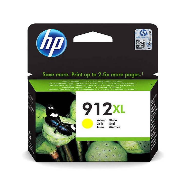 TUSZ ORYGINALNY HP912XL 3YL83AE YELLOW 825 STRON