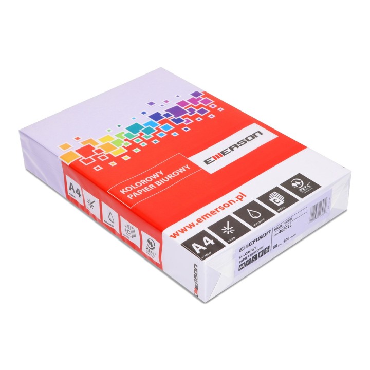 PAPIER KSERO KOLOR A4 EMERSON 4080231 FUKSJA 80G 500 ARK