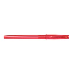 Długopis olejowy ze skuwką PILOT SUPER GRIP G czerwony