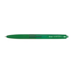 Długopis olejowy automatyczny PILOT SUPER GRIP G zielony
