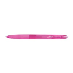 Długopis olejowy automatyczny PILOT SUPER GRIP G różowy