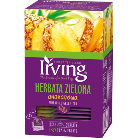 Herbata zielona IRVING 20 torebek