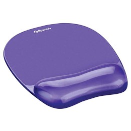PODKŁADKA POD MYSZ&NADGARSTEK ŻELOWA FELLOWES CRYSTAL 9144104 FIOLETOWA