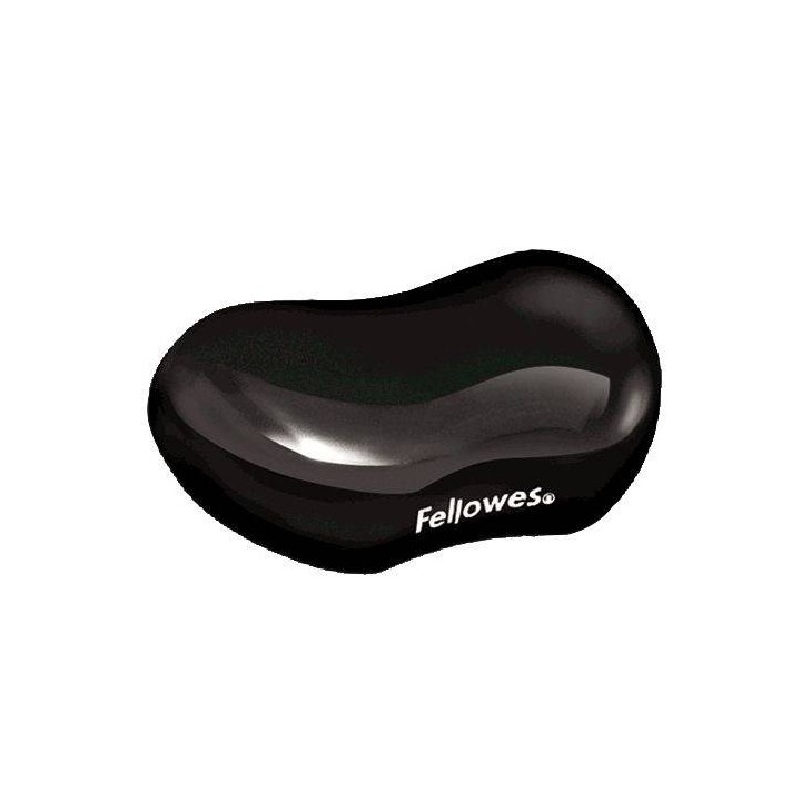 PODKŁADKA POD NADGARSTEK ŻELOWA FELLOWES CRYSTAL 9112301 CZARNA
