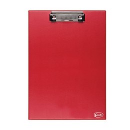 DESKA Z KLIPEM A4 FOROFIS 91242 CZERWONA PVC