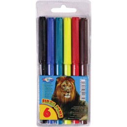 FLAMASTRY OP. PVC CENTRUM ZOO 80163 MIX*6