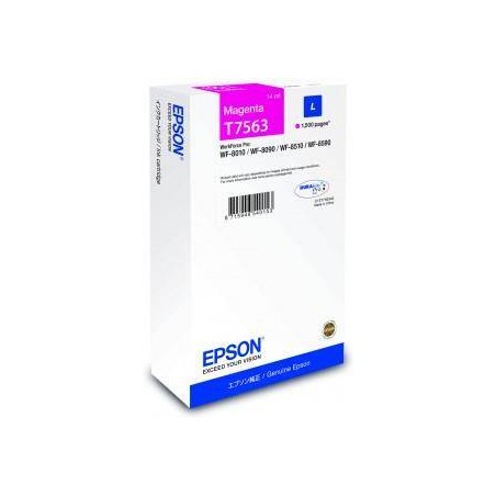 Tusz oryginalny EPSON T756340 C13T756340 Magenta  14 ml