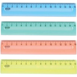 LINIJKA PLASTIKOWA 15CM CENTRUM 80725