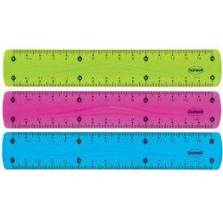 LINIJKA PLASTIKOWA 15CM CENTRUM FLEXIBLE 86638