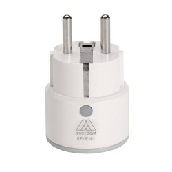 GNIAZDKO ELEKTRYCZNE 10A DGM PP-W101 TYP E, F (SHUKO) 1100W - 2300W AC 110V-230V 50/60HZ WIFI 2.4