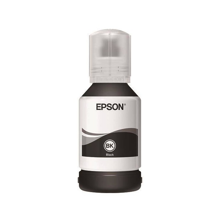 TUSZ ORYGINALNY EPSON ECOTANK 110 C13T03P14A CZARNY 6000 STRON