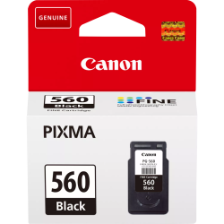 TUSZ ORYGINALNY CANON PG560 PIXMA 3713C001 CZARNY 180 STRON